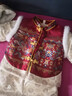 罗蒙周岁礼服抓周服男宝宝女宝百天满月生日唐装新中式演出服 冬款 XL 实拍图