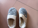 棉拖鞋男士冬季外穿保暖加绒加厚2026新款踩屎感高级感家用毛绒鞋 灰色 44-45 适合42-43 实拍图