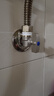 老铜匠（LTJ）燃气热水器球阀 壁挂炉球芯角阀全开大流量全铜冷热4分厨房冷水 实拍图
