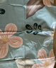 洁丽雅（Grace）枕套A类100%全棉 抗菌面料 吸汗枕头套 花语 一对装 48*74cm 实拍图