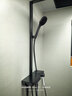 九牧（JOMOO）花洒淋浴套装钢琴按键大置物台淋浴喷头丝雨增压淋浴器 【丝雨花洒星幕版】36676 实拍图