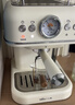 小熊（Bear）小白咖咖啡机 家用小型半自动意式 咖啡胶囊可用冷热双萃20Bar泵压可视压力计可调式奶泡 E12S7 实拍图