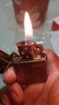 ZIPPO打火机之宝防风煤油 锻纱镀铬-步步高升 生日礼物送男友 单机 实拍图