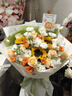 艾斯维娜鲜花速递向日葵混搭花束生日礼物全国同城配送 向日葵玫瑰混搭花束 实拍图