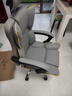 锦汐电脑椅办公椅子电竞椅家用人体工学椅老板椅主播靠背椅皮革转椅 灰色+4级杆+乳胶【二代升级】 实拍图
