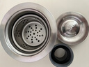 裕津（HSPA）洗菜盆下水器厨房水槽不锈钢提篮下水器防堵塞洗菜池配件8110 实拍图