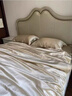 进出口重磅真丝四件套100桑蚕丝床单高级感被套双面丝绸床上用品4 香槟金【顺丰速发+会员礼盒】 1.8m 床笠款 四件套-被套220*240cm 实拍图