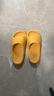 朴西香蕉船情侣凉拖鞋女浴室不易滑室内居家四季拖鞋男 黄色 37-38 实拍图