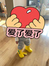 牧萌儿童雨鞋男童女童防水立体宝宝防滑耐磨卡通雨靴 挖掘机恐龙 16码 实拍图