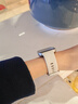 华为HUAWEI WATCH FIT 4 悦动白氟橡胶表带 华为运动智能手表超轻薄大屏潮流运动蓝牙通话睡眠监测fit4 实拍图