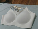 ubras【虞书欣同款】夹心软支撑小胸聚拢光面无痕内衣女无钢圈文胸罩 【背勾款】燕麦奶色 XL 1 85C/85D 实拍图