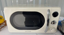 格兰仕（Galanz）复古微波炉 家用小型20L迷你 奶油风百搭复古 易清洁大平板 自动菜单 700瓦省电KAW0-SF2 实拍图