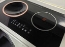 富得莱嵌入式电磁炉双灶电陶炉家用大功率3500w凹面双头电灶台套装 一电一陶/换装免改孔 实拍图