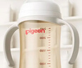 贝亲奶瓶ppsu 新生儿奶瓶 防胀气奶瓶 还原母乳亲喂感宽口径耐摔 330ml+重力球吸管 9个月以上 实拍图