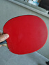 DHS红双喜 乒乓球拍胶皮反胶 新PF4小狂飙3套胶 红色 厚 实拍图