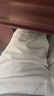 优衣库常规款女装针织廓形长裤/弯刀镰刀裤子483722 482287 483722/01乳白色 M 实拍图