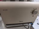 美的（Midea）【浴室新贵】暖风机浴室/台壁两用取暖器/石墨烯极速升温/节能小太阳抗菌过滤低噪音可移动HFS20XQ 实拍图