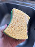云蕾木浆棉百洁擦6片装洗碗厨房抹布双面强效去油污海绵家用神器 实拍图