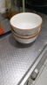 陶瓷碗家用喜庆乔迁新居碗碟餐具套装岁月静好饭碗 岁月静好3碗 实拍图
