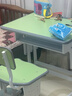 尊眠（ZUNMIAN）儿童课桌椅书桌学习桌椅套装家用中小学生写字桌子可升降70*50cm 实拍图