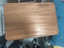 双枪乌金檀木整木菜板 百年龄砧板家用切菜案板抗菌实木菜板45*30*2.5 实拍图