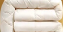 富安娜 舒暖 纤维被子冬季被芯 双人磨毛冬厚被 约7斤 230*229cm 白色 实拍图