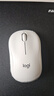 罗技（Logitech）M221 轻音鼠标 无线鼠标 办公鼠标 对称鼠标 带无线微型接收器 米白色 实拍图