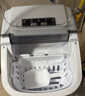 惠康制冰机小型家用宿舍学生15KG迷你寝室全自动制冰机器圆冰制作机便携把手商用奶茶咖啡冰块制冰模具 【宿舍可用】自动清洗-小功率-牛奶白-产15kg 实拍图