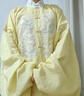 重回汉唐溶溶月竖领对襟袄马面裙套装原创明制汉服女款秋冬款 浅黄色竖领对襟袄/预售 付款45天 XL 实拍图