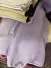 芬腾睡衣女秋冬翻领法兰绒长袖开衫女士家居服睡衣套装新年父亲节礼物 灰绿-女款 L 实拍图
