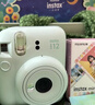 INSTAX富士instax立拍立得 一次成像相机 mini12精美礼盒 薄荷精灵 含10张fafa花边相纸 实拍图