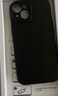 古雷斯（GURRS）适用苹果15手机壳 iphone15保护套镜头全包超薄防摔防磨超越液态硅胶简约男女款 优雅黑 实拍图
