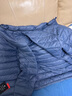 京东京造【air+零压排骨羽绒】轻薄羽绒服男外套冬90鸭绒立领  薄雾蓝2XL 实拍图