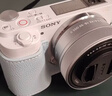 索尼（SONY）ZV-E10L 半画幅微单相机 标准镜头套装颜值机身精准对焦 VLOG APS-C画幅 白色 实拍图