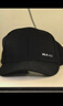海澜之家（HLA）帽子男士棒球帽纯棉鸭舌帽女款大头围时尚户外遮阳防晒 星黛黑 实拍图