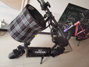 永久电动滑板车便携两轮代步车电瓶车迷你小型代驾折叠电动车锂电池 48V黑/65-75KM旗舰版强动力 实拍图