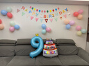 多美忆生日场景布置女孩男孩生日气球道具氛围派对装饰儿童生日蛋糕 实拍图