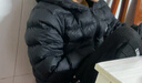 亚瑟士（asics）童装冬季儿童柔软舒适三防轻薄保暖羽绒服【高充绒量】 黑色 清洁度1000-鸭绒 140 充绒量79g 实拍图