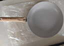 京东京造煎锅 麦饭石色不粘平底锅煎炒菜锅多用锅电磁炉燃气灶通用26cm 实拍图
