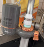 美的（Midea）净水器水龙头过滤器家用自来水滤水器直饮前置过滤器厨房卫生间通用除水垢除余氯双出水可清洗滤芯 一机三芯【两年免换滤芯】 实拍图