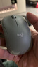 罗技（Logitech）M221 轻音鼠标 无线鼠标 办公鼠标 对称鼠标 带无线微型接收器 薄荷绿 实拍图