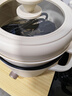美的（Midea）电煮锅 泡面火锅宿舍小电锅 电蒸锅 多功能家用电热锅 2.6L蒸煮一体 小型2-3人用 配带蒸笼XZE2076 实拍图