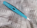 MR.GREEN德国品牌眉夹进口不锈钢眉夹子贴假睫毛拔毛器修眉镊子拔胡子胡须 蓝色 1件 实拍图