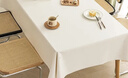 简美家餐桌布桌垫防水防油防烫免洗茶几桌布长方形台布pvc高级轻奢感 实拍图