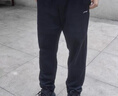 李宁裤子秋冬男运动休闲裤宽松透气长裤直筒户外跑步针织卫裤黑色2X 实拍图