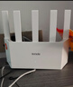 Tenda腾达路由器【千兆WiFi6+穿墙王】无线AX3000信号增强家用放大器Mesh限时补贴金榜一名云霄白立式 实拍图