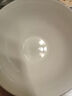 京东京造 餐具套装 盘子碟子乔迁之喜陶瓷家用 纯白骨瓷 深盘8英寸*2 实拍图