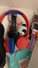 JBL JR300 儿童耳机头戴式 低分贝益智耳机沉浸式培养专注力英语学习网课亲子教育 开学礼物 亮红色 实拍图