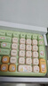 B.O.W航世K509DL无线蓝牙三模键盘适用华为小米苹果笔记本电脑台式充电便携女生办公游戏通用青萌萌绿喵 实拍图