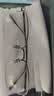 蔡司（ZEISS）镜片近视眼镜男超轻纯钛斯文半框可配有度数防蓝光辐射散光变色女 枪色【轻奢钛架】 配目视达镜片防蓝光0度/赠运费险 实拍图